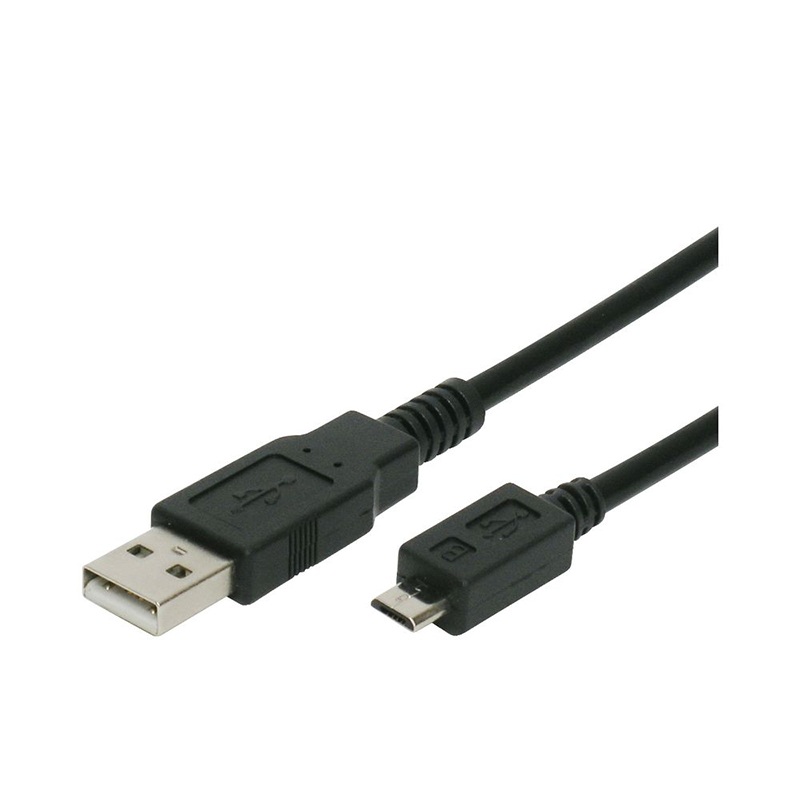 Generic USB Type A to Micro USB Male to Male Cable - 1M