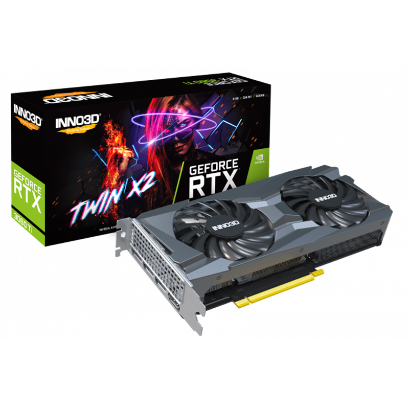 Inno3D GeForce RTX 3060 Ti Twin X2 8G LHR Graphics Card