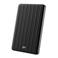 Silicon Power 512GB B75 Pro Business Usage 520 MB/s USB C Scratch Resistant & Waterproof Portable External SSD with 2 cables