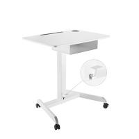 Brateck Height Adjustable Mobile Workstation With Drawer