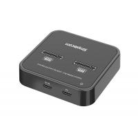 Simplecom SD530 USB 3.2 to NVMe and SATA M.2 SSD Dual Bay with SD Express Card Reader Docking Station