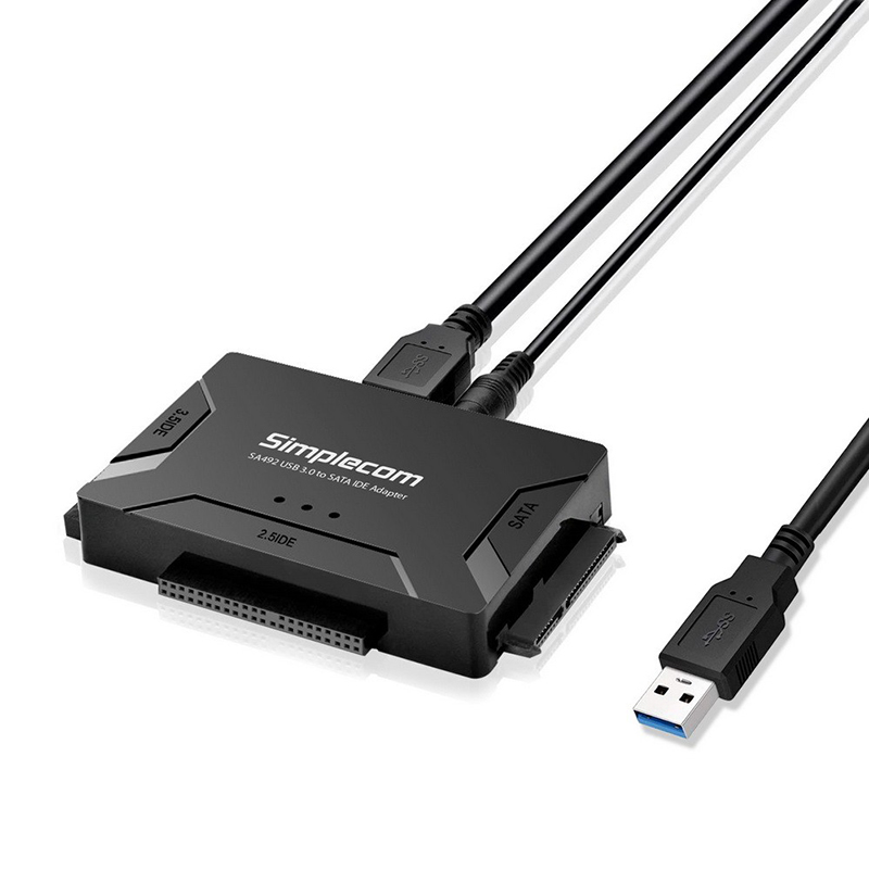 Simplecom SA492 USB 3.0 SATA IDE Adapter with Power Supply