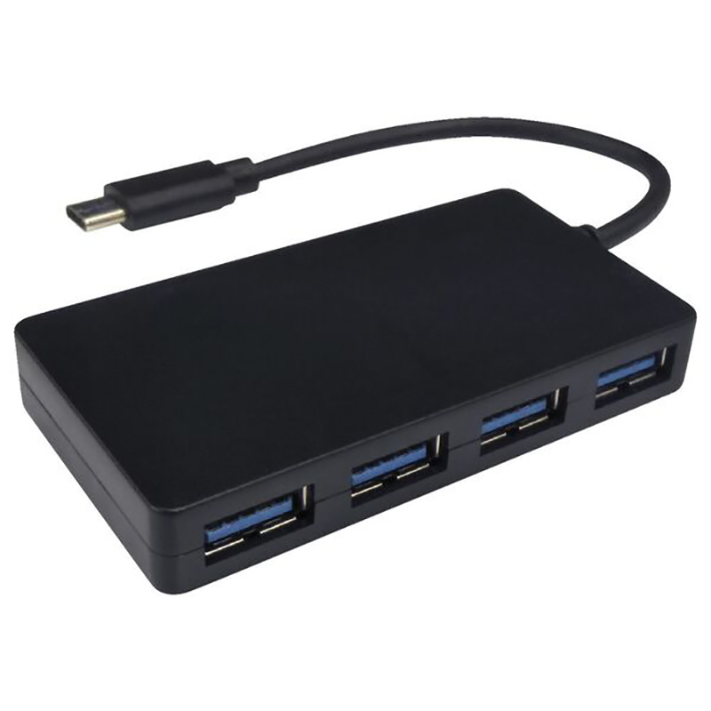 Generic USB Type C to 4 port USB 3.0 Hub (ADC-TC-U3-4P)