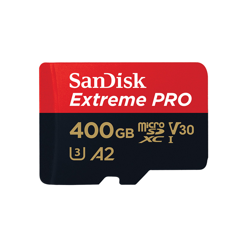 SanDisk 400GB Extreme Pro microSDXC UHS-I Memory Card