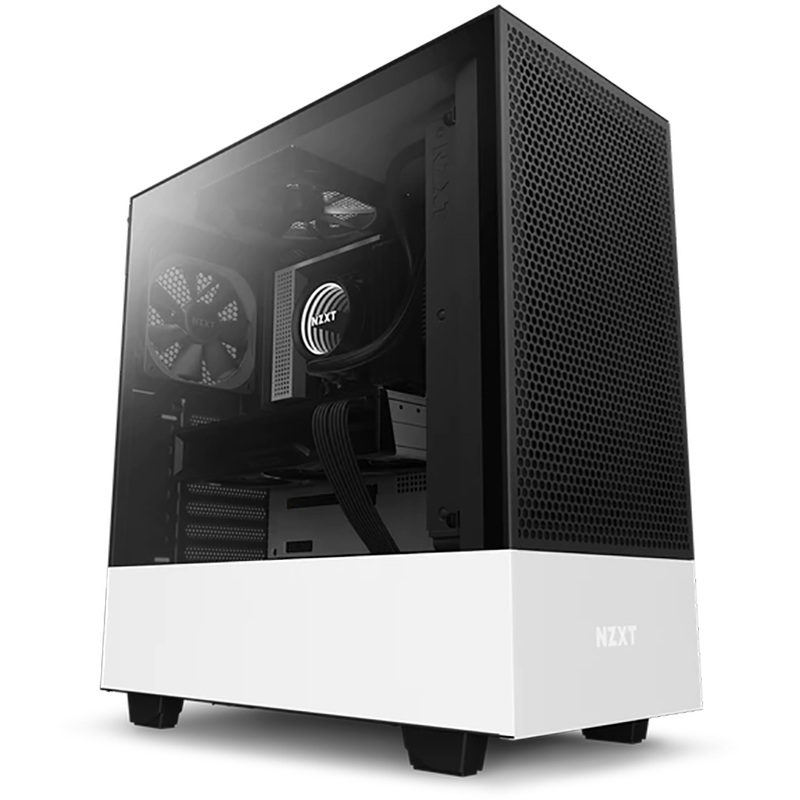 NZXT H Series H510 V2 2021 Flow Mid Tower ATX Case White