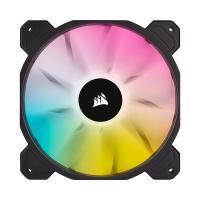 Corsair iCUE SP140 140mm RGB Elite Black PWM Fan - Single Pack