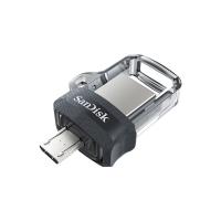 SanDisk 32GB Ultra Dual m3.0 OTG USB 3.0 Flash Drive - Black