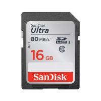 SanDisk 16GB Ultra Plus 80 MB/s SDHC Memory Card