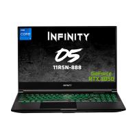 Infinity 15.6in FHD 144Hz i7-11800H RTX3050P 512GB SSD 16GB RAM W10H Gaming Laptop (O5-11R5N-888)