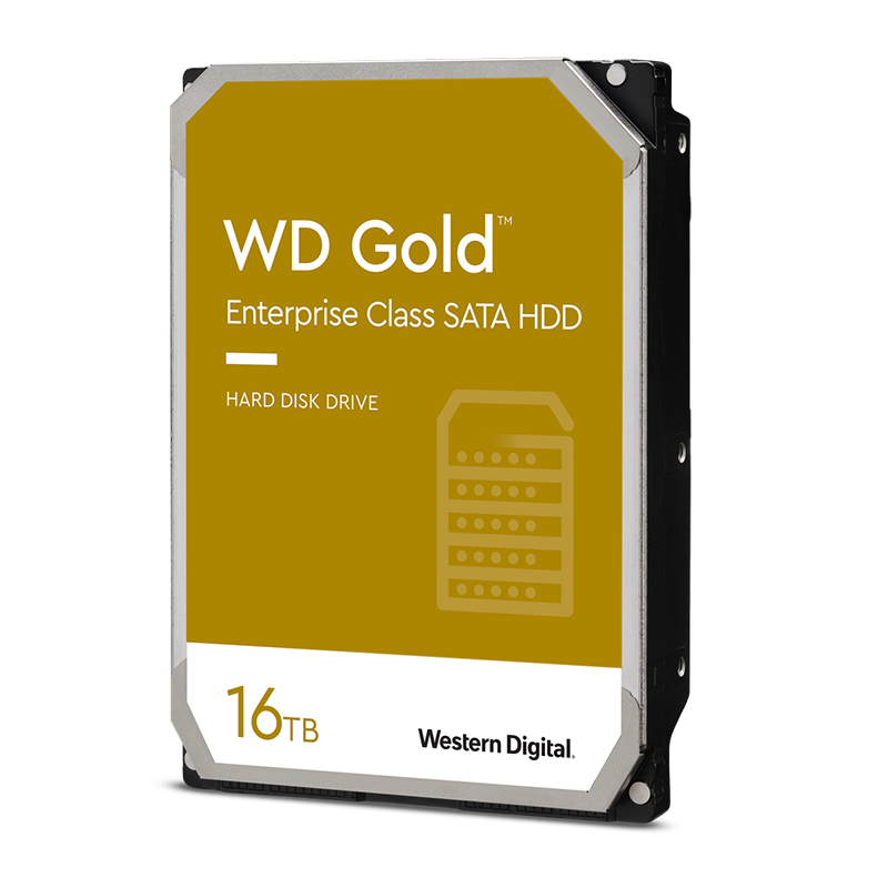 Westerm Digital 16TB Gold 3.5in SATA 7200RPM Hard Drive (WD161KRYZ)