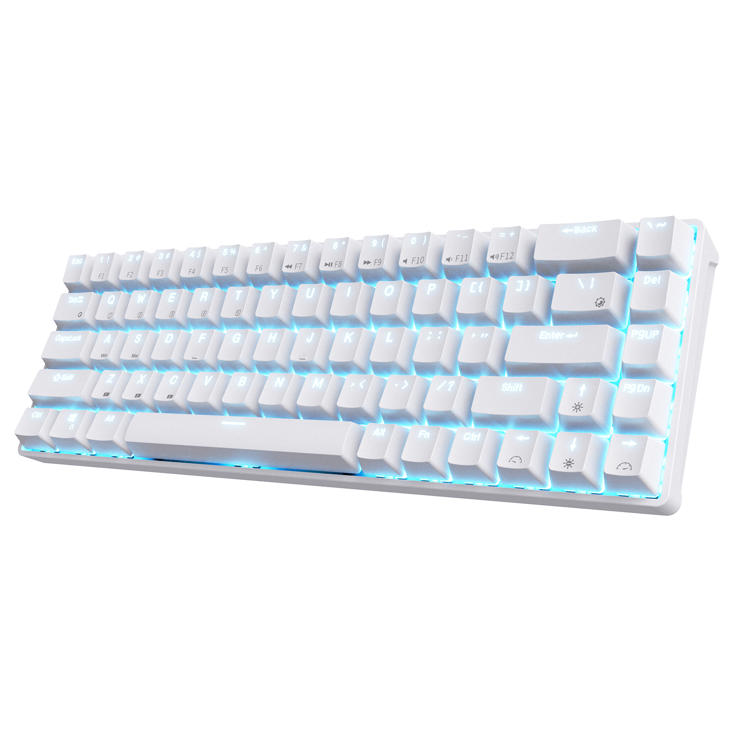 RK ROYAL KLUDGE RK68 65% Hot-Swappable Wireless Mechanical Keyboard, Red Switch