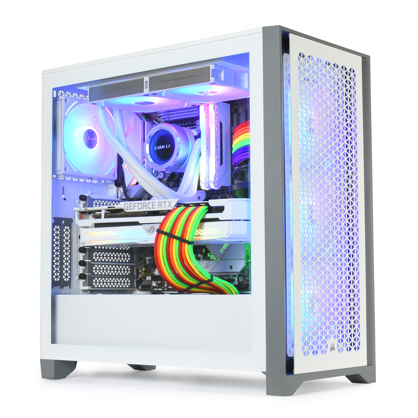 Classy White out first build! by SunPc - AMD Ryzen 9 5900X, GeForce RTX  3080 10GB, Lian Li O11D XL-W ATX Full Tower - PCPartPicker