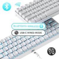 RK ROYAL KLUDGE RK68 65% Hot-Swappable Wireless Mechanical Keyboard, Brown Switch