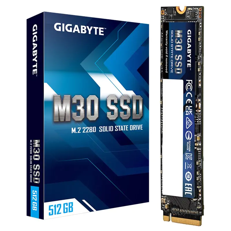 Pci Express Gigabyte Nvme Ssd 128gb Gigabyte M30 512GB PCIe
