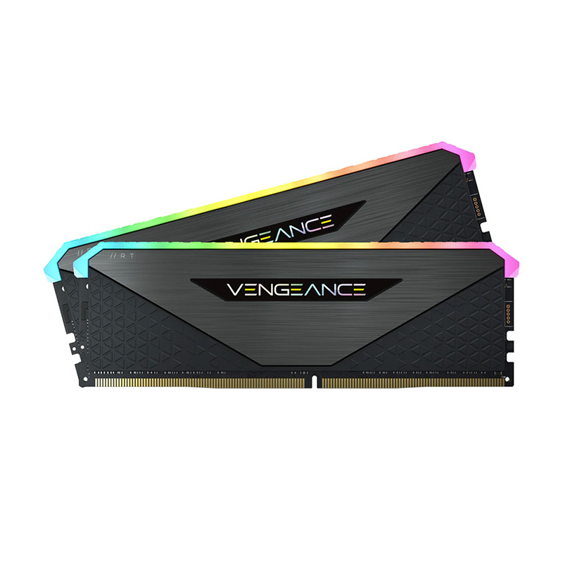 Corsair 32GB (2x16GB) CMN32GX4M2Z3200C16 Vengeance XMP 2.0 RGB 3200MHz DDR4 DRAM - Black