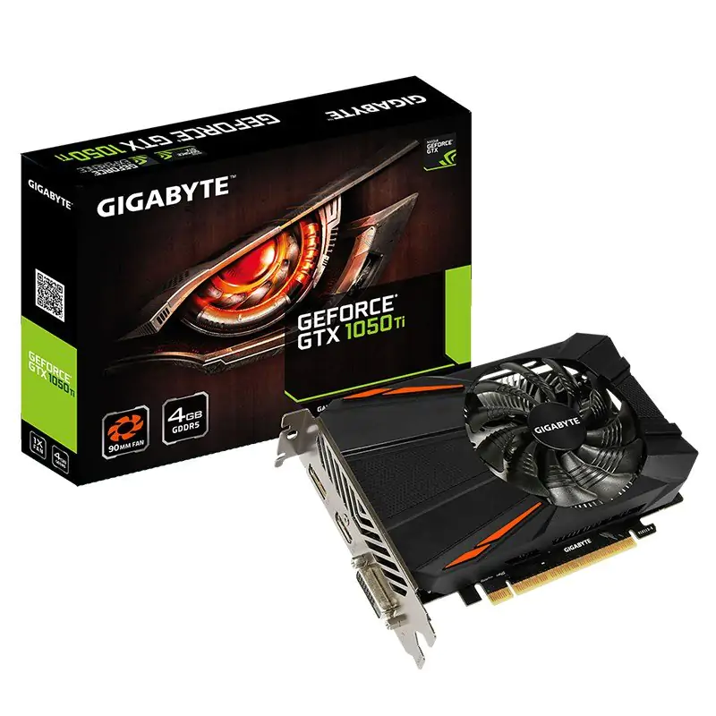 Gigabyte GeForce GTX 1050 Ti D5 4GB Graphics Card (N105TD5-4GD)