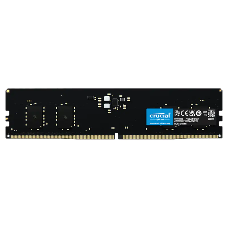 Crucial 8GB (1x8GB) CT8G48C40U5 4800MHz CL40 UDIMM DDR5 RAM