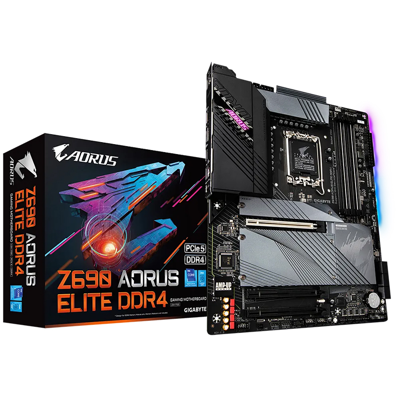 Gigabyte Z690 Aorus Elite LGA1700 DDR4 ATX Motherboard (GA-Z690-AORUS-ELITE-D4)