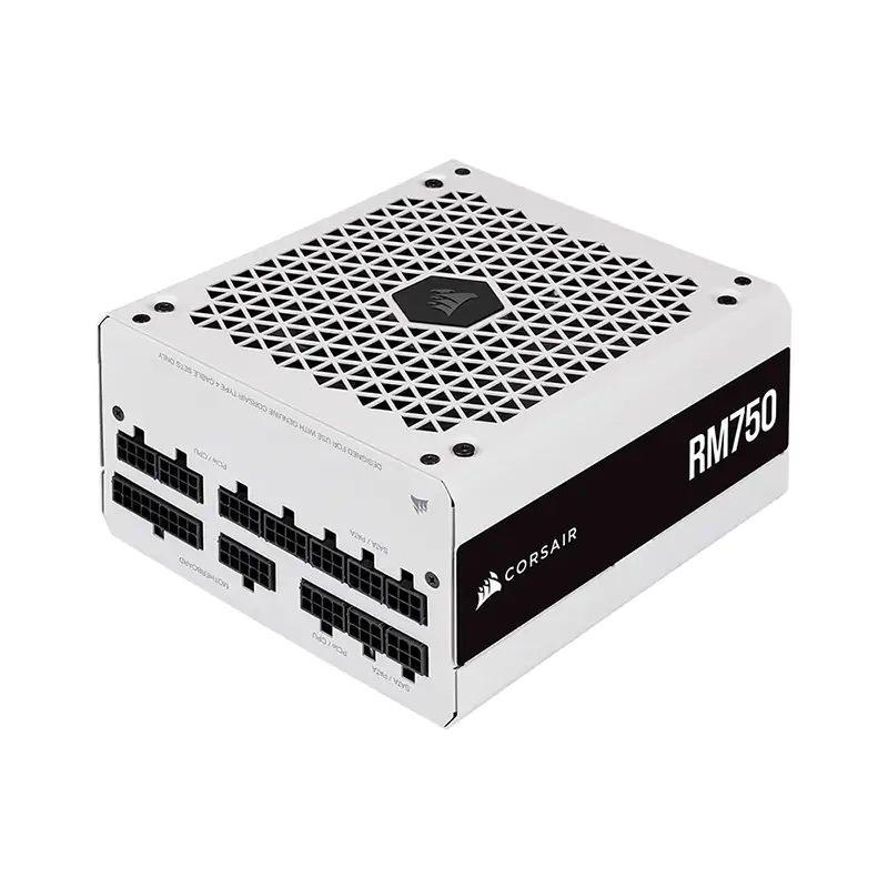 Corsair 750W RM750 80+ Gold Fully Modular ATX V2.4 Power Supply - White (CP-9020231-AU)