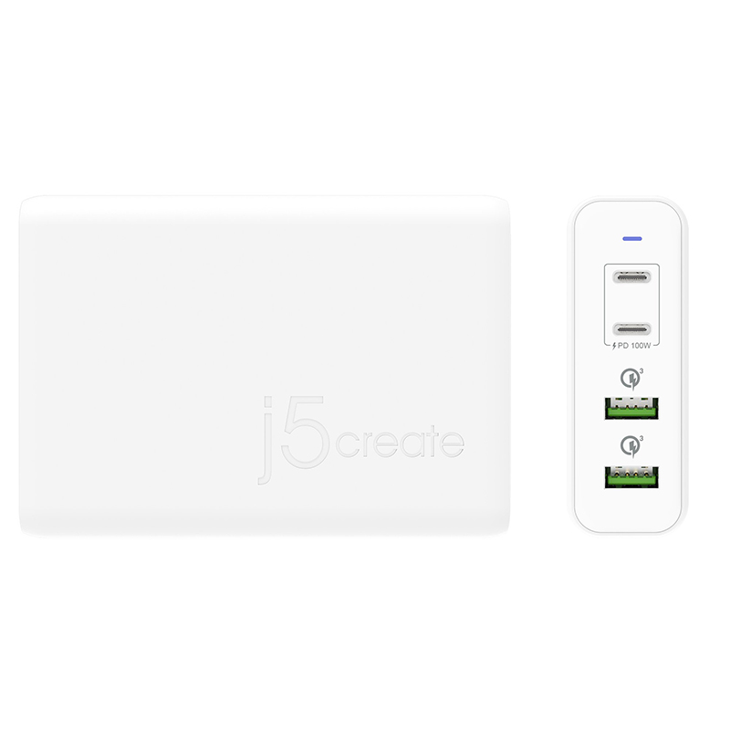j5create JUP44100 100W PD USB-C Super Charger