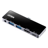 Aten USB-C 5 in 1 Travel Dock with Power Pass Through