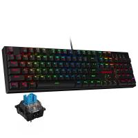 Redragon K582 SURARA RGB LED Backlit Mechanical Gaming Keyboard, Blue Switch