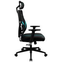 ThunderX3 YAMA1 Ergonomic Mesh Office/Gaming Chair Black/Cyan