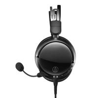 Audio Technica ATH-GL3 Closed Back Lightweight Wired Gaming Headset with Microphone - Black