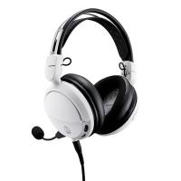 Audio Technica ATH-GL3 Closed Back Lightweight Wired Gaming Headset with Microphone - White