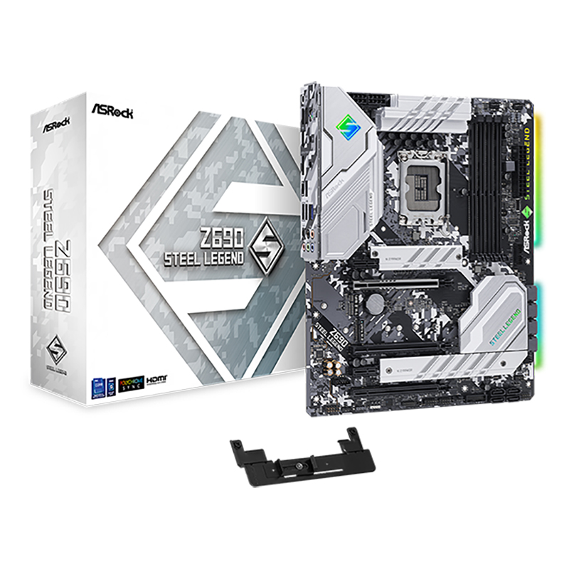 Asrock Z690 Steel Legend LGA 1700 ATX Desktop Motherboard