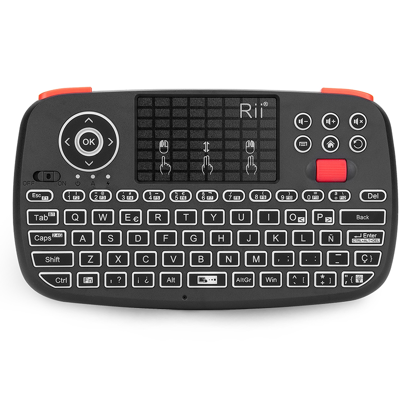 Rii i4 Mini Wireless Keyboard with 2.4G Touchpad