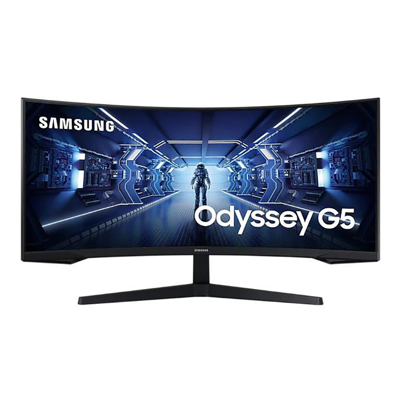 Samsung Odyssey G5 34in UWQHD 165Hz FreeSync Curved Monitor (LC34G55TWWEXXY)