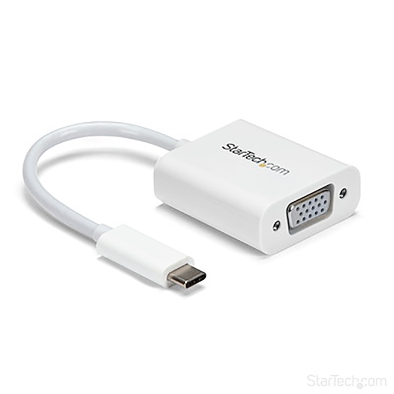 Startech USB-C to VGA Adapter White