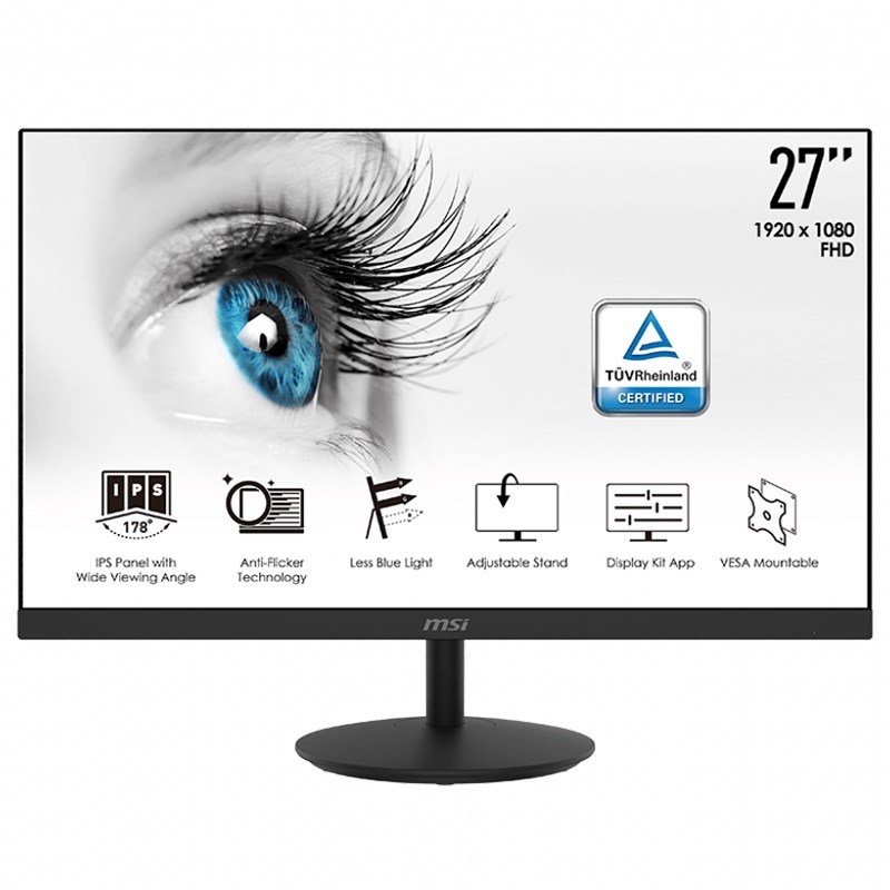 MSI Pro 27in FHD 75Hz IPS Business Monitor (MP271)