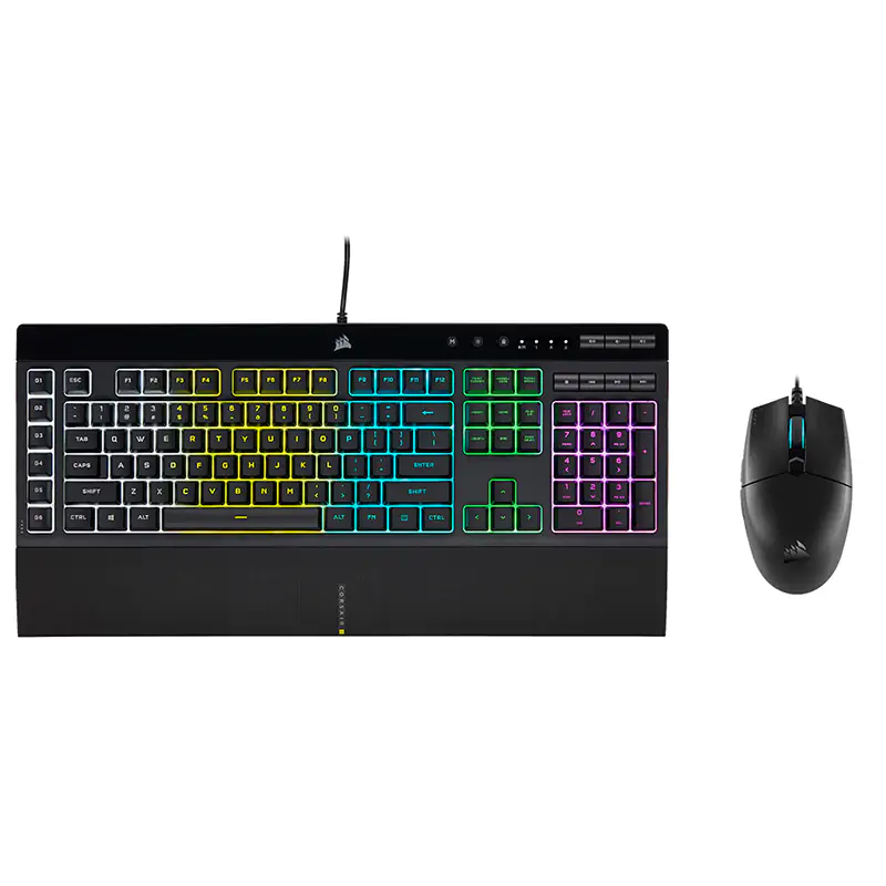 Corsair keyboard and mouse PC accessories