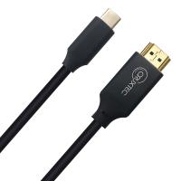 Cruxtec CH4K-05-BK USB-C Male to HDMI 2.0 Male Cable 5m