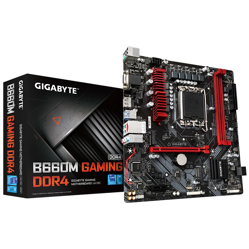 Gigabyte B660M Gaming LGA 1700 DDR4 Micro ATX Motherboard (B660M GAMING DDR4)