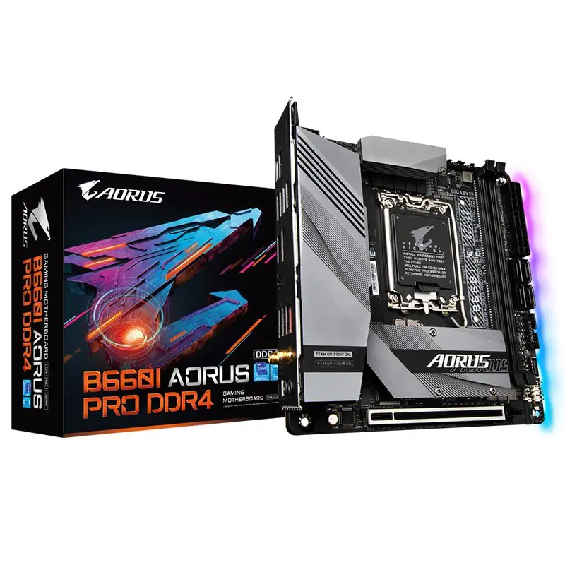 Gigabyte B660I Aorus Pro LGA 1700 DDR4 Mini ITX Motherboard (B660I AORUS PRO DDR4)
