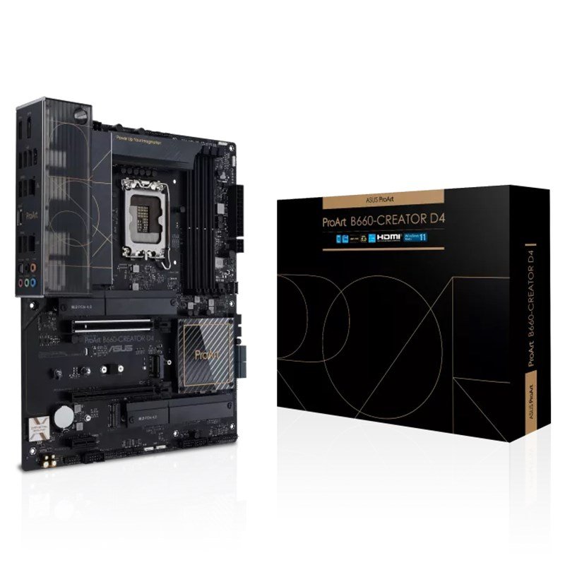Asus ProArt B660-Creator LGA 1700 D4 ATX Motherboard
