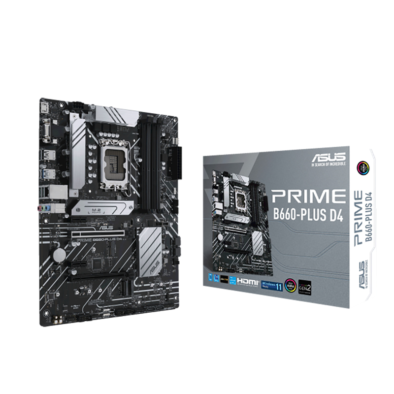 Asus Prime B660-Plus LGA 1700 D4 ATX Motherboard