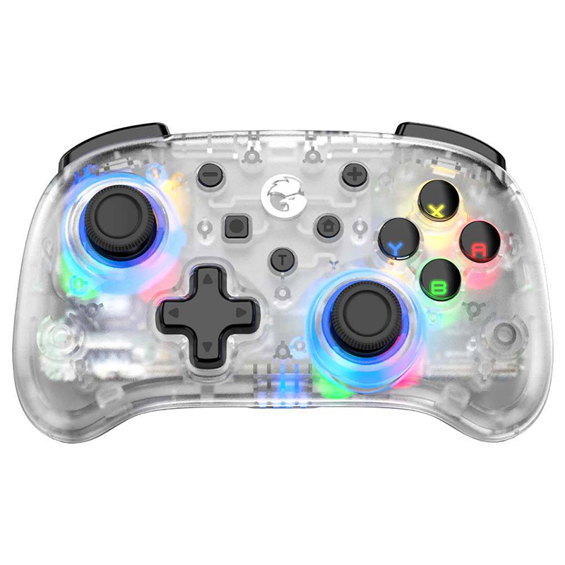 Gamesir T4 Mini Multi-Platform Wired/Bluetooth Game Controller - Translucent White