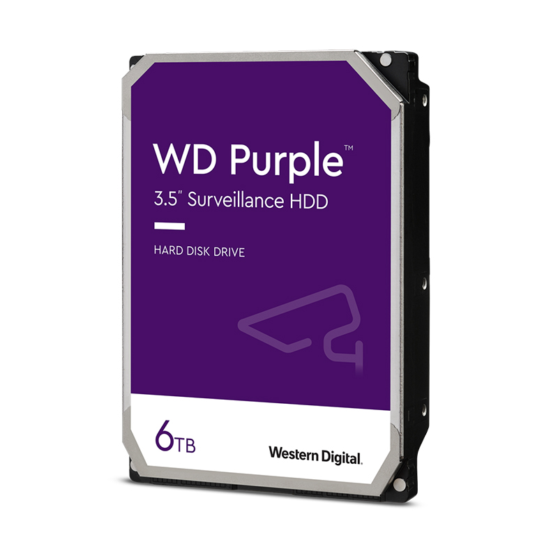 Western Digital 6TB Purple 3.5in SATA 5400RPM Hard Drive (WD63PURZ)