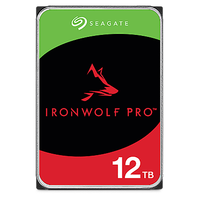 Seagate IronWolf Pro 12TB 3.5in NAS SATA Hard Drive (ST12000NE0008)