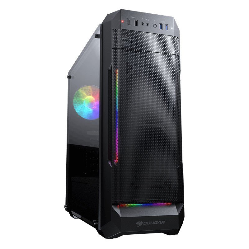 Cougar MX331 Mesh-G RGB Tempered Glass Mid Tower ATX Case