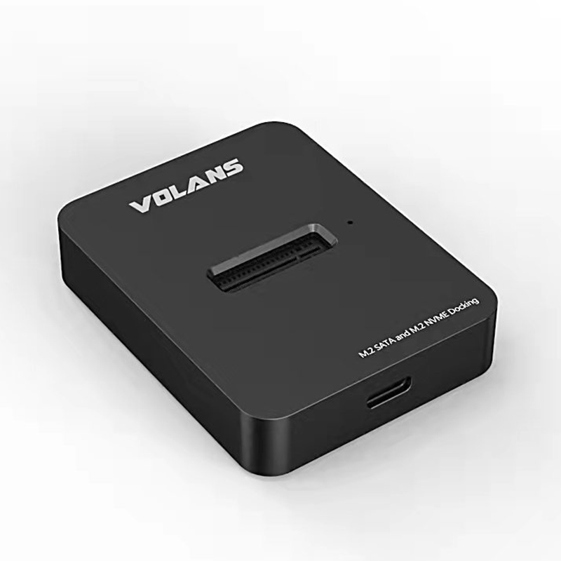 Volans Aluminium USB-C (Gen 2) M.2 NVMe/SATA SSD Docking Station (VL-DSM2)