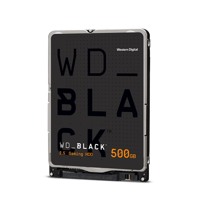Western Digital Black 500GB 7200RPM 2.5in SATAIII Hard Drive (WD5000LPSX)