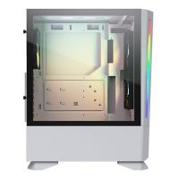 Cougar MX430 Air RGB Tempered Glass Mid Tower ATX Case White