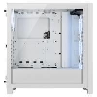 Corsair 4000D RGB Airflow QL Edition Mid Tower ATX Case White