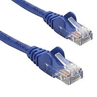 8Ware Rj45m Cat5e Ethernet Cable - 25cm Blue