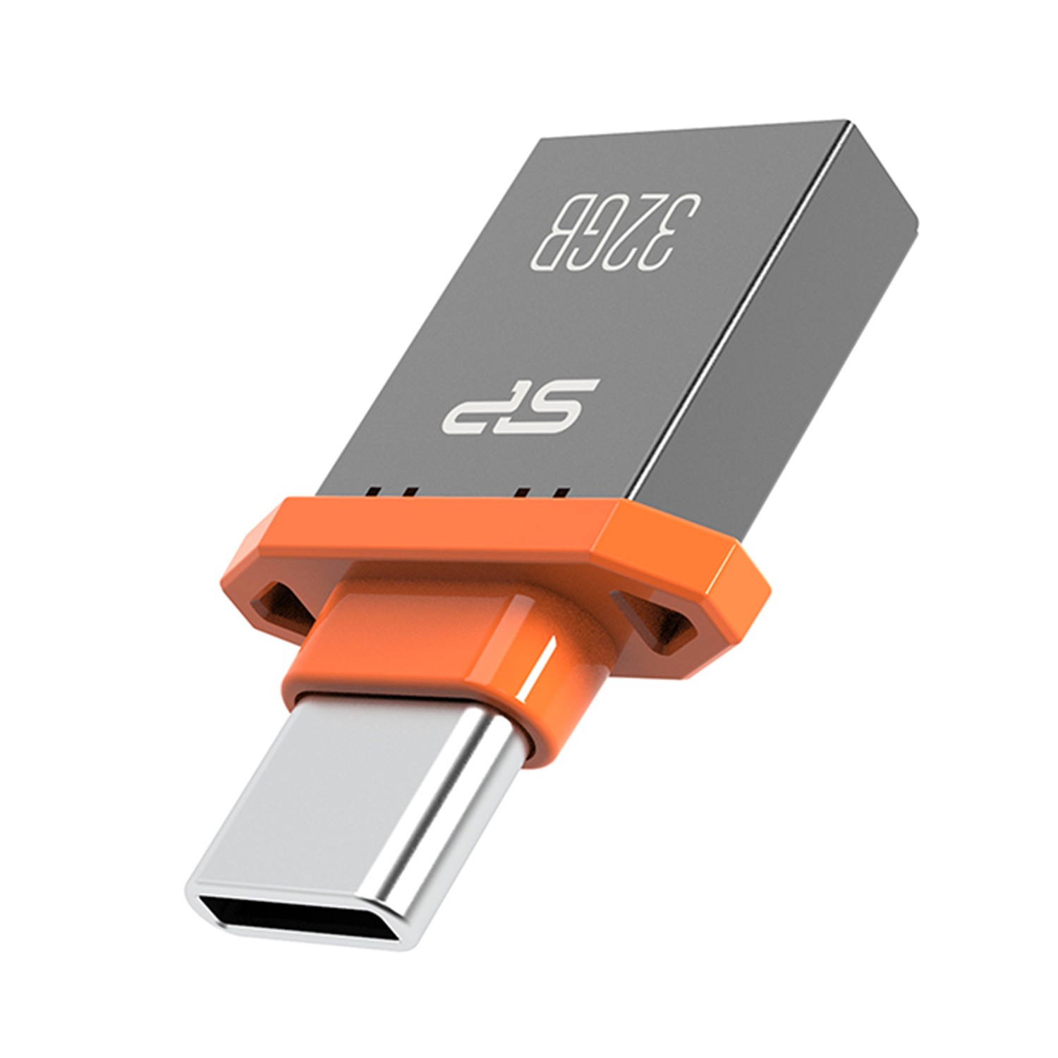 Silicon Power 32GB Mobile C21 USB 3.0 Dual Flash Drive Type-A and Type-C